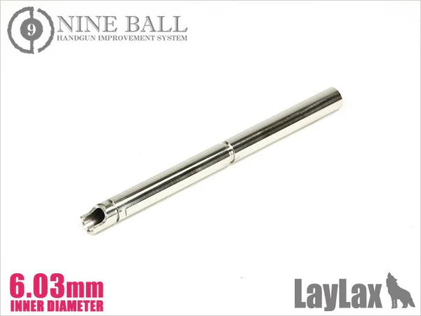 Laylax Nineball Barrel 112.5mm/6.03mm Tightbore Hi Capa Gold Match